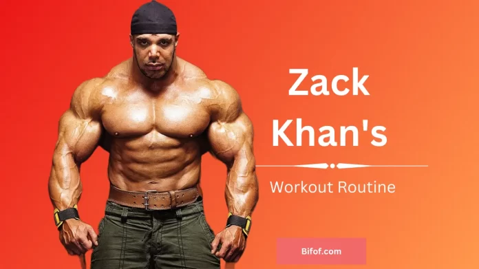 Zack Khan's Workout Routine